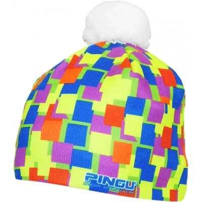 Pingu čepice Boby knit BK21 fluo