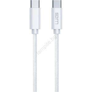 WINNER GROUP-WG - USB кабел USB-C / USB-C 60W 1m бял (WN0019)