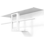 Spinder Design Бяла стоманена стенна закачалка с рафт 100 cm Luno Small - Spinder Design (GW016-01)