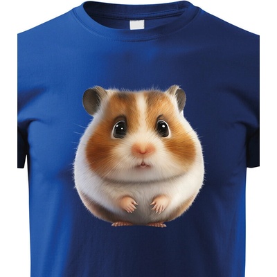 Dětské triko Křeček modrá