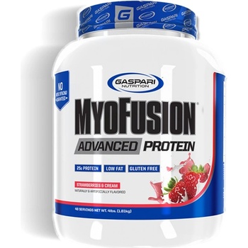 Gaspari Nutrition MyoFusion ADVANCED Protein | Multi-Protein Matrix [1814 грама] Ягода