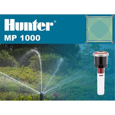 Hunter Set štvorec MP 1000 od 3,1 do 4,1 m