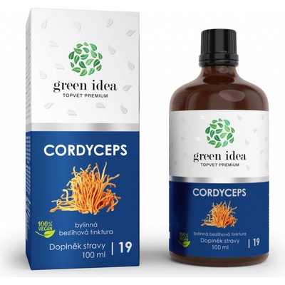 Green Idea Cordyceps bezlihová tinktura 100 ml