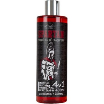 Bohemia Gifts 4v1 Spartan sprchový gél, šampón, pena a mydlo 400 ml