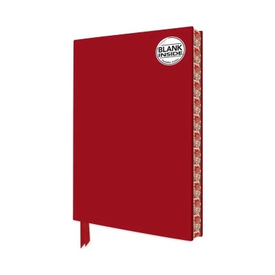 Flame Tree Publishing Ruby Red Blank Artisan Notebook (Flame Tree Journals) | Flame Tree Publishing