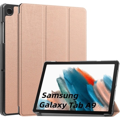 Vsetkonamobil 66396 LEATHER Zaklápací kryt Samsung Galaxy Tab A9 ružový