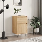 vidaXL Бюфет дъб сонома 40x35x70 см инженерно дърво (831154)