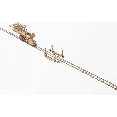 Ugears 3D puzzle Koleje se závorami 200 ks