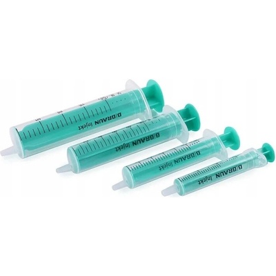 B. Braun Injekt Střík. 2-díl.20 ml LE zel. 100