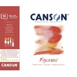 Canson Pad Glued On Short Side Figueras Скицник 10 41 x 33 cm 290 g (C200857222)
