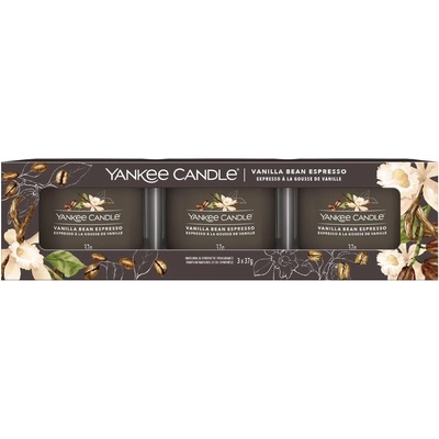 Yankee Candle Vanilla Bean Espresso 3 x 37 g