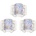 Linziclip Mini Hair Clip, Size Small, Flower Garden Аксесоари унисекс