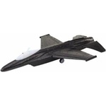 LEAN Toys 2in1 Dart Gun Airplane Launcher Blue