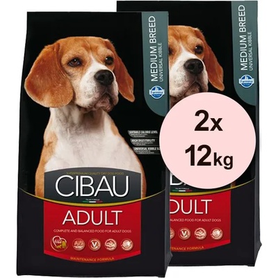 FARMINA MO SP CIBAU кучета ВЪЗРАСЛИ СРЕДНИ 2 x 12 кг