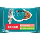 Purina One Sterilcat morčací losos 4 x 85 g
