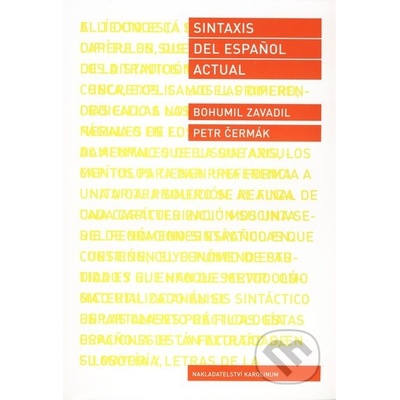Sintaxis del espanol actual