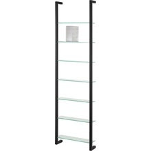 Spinder Design Cubic police černá 46 cm, 167 cm, 13 cm