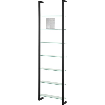 Spinder Design Cubic police černá 46 cm, 167 cm, 13 cm