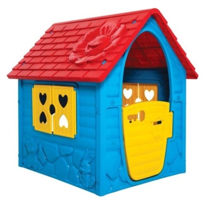 Dohány zahradní domeček červeno-modrý 127577 – Zboží Dáma