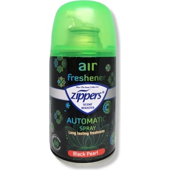ZIPPERS ароматизатор, Лукс, Пълнител за машинка, Black Pearl, 260мл