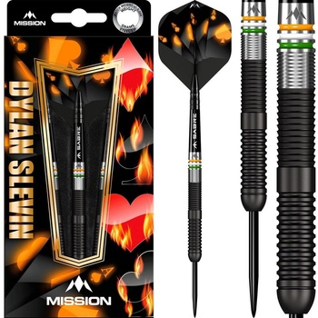 steel Mission Dylan Slevin Oceans Black Titanium 21g, 90% wolfram
