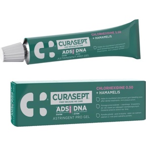 CURASEPT ADS DNA Astringent Pro Гел за зъби с 0.5% хлорхексидин, 30 ml - baby