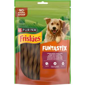 Friskies Funtastix за възрастни кучета с вкус на бекон и сирене 175 г