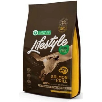 Nature's Protection Dog LifeStyle Grain Free Puppy All Breeds Salmon & Krill 1,5 kg