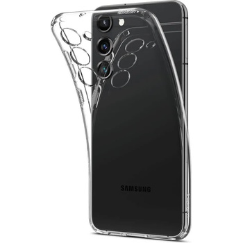 Spigen Противоударен Силиконов Калъф за SAMSUNG S23 Plus, SPIGEN Liquid Crystal Case, Прозрачен (ACS05662)