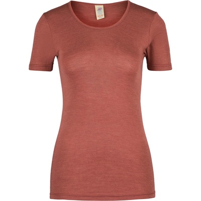 Engel Дамско копринено термобельо Engel Women's Undershirt S/S Merino base layer - Copper - размер 46/48 (EU) (114-0819-0911)