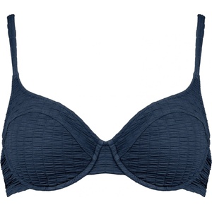 Watercult Дамско бикини горнище Watercult Women's Bikini Top Solid Crush 3 Bikini top - Nightblue - размер 36 (150-1456-0311)
