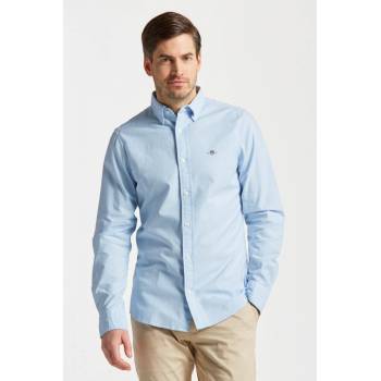 Gant košeľa slim Oxford stretch shirt modrá