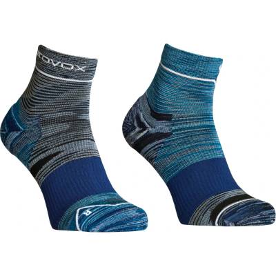 Ortovox Мъжки туристически чорапи Ortovox Alpine Quarter Socks Merino socks - Blue Nunatak - размер 42-44 (EU) (201-7475-0412)