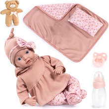 Bayer Design Reborn Baby panenka 38 cm růžová