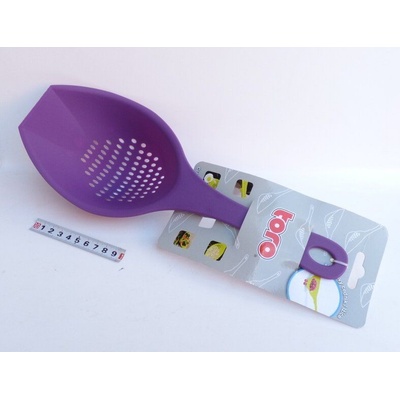 Toro Lžíce cedník nylon 34x12x6 cm fialová 263537-F