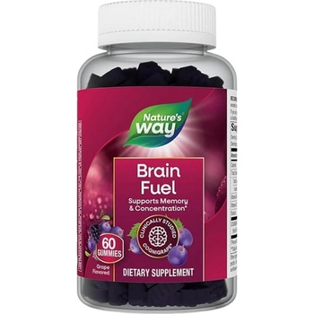 Image 1 of Nature's Way Brain Fuel | with COGNIGRAPE [60 желирани бонбони]