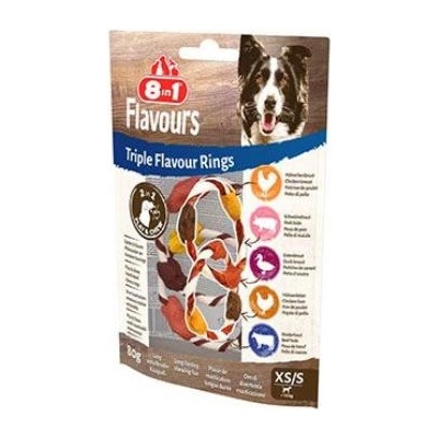 8in1 Triple Flavour Rings XS S 80 g