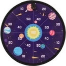 Teddies Terč na suchý zip oboustranný 27cm + míčky 8ks v sáčku