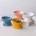 Nunbell Round Tilted Ceramic Pet Bowl-Кръгла наклонена керамична купа за домашни любимци, 280ml