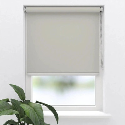 SOLUNA Zatemňovací roleta Colormatch sladěná V50 stříbrná 80x190 cm