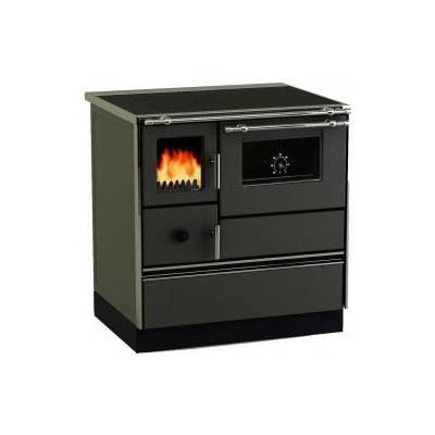 ALFA PLAM ALFA 70 Dominant ECO sporák na tuhá paliva černý pravý