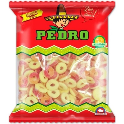 Pedro Broskyňové krúžky 1 kg
