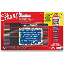 Sharpie Acrylic Marker Brush 2201182 akrylový popisovač sada 5 barev