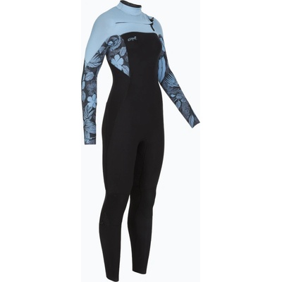 Dámsky O'Neill Epic 5/4 mm Chest Zip Full black/stormy palm/faded denim