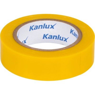 Kanlux Samolepiaca izolačná páska z PVC 10 m x 16 mm žltá