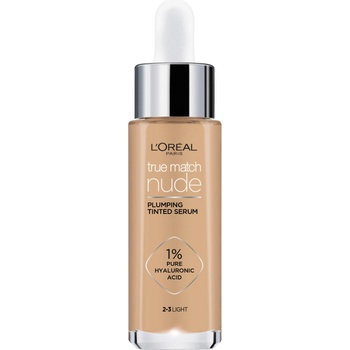 L'Oréal True Match Nude Plumping Tinded Serum 30 ml make-up 2-3 Light