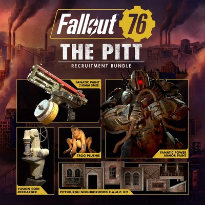 Игра Fallout 76: The Pitt Recruitment Bundle за PC Steam, Електронна доставка