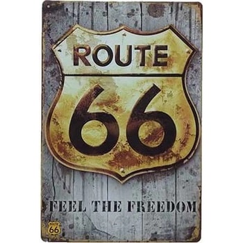 Ceduľa Route 66 Freedom