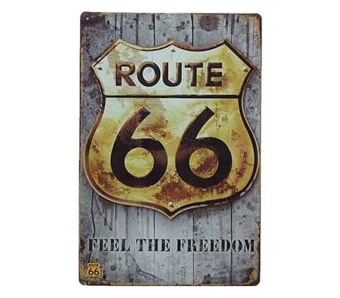 Ceduľa Route 66 Freedom