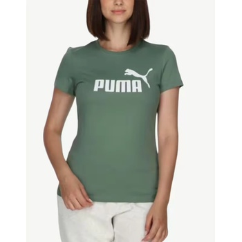 PUMA Essential Logo Tee Green